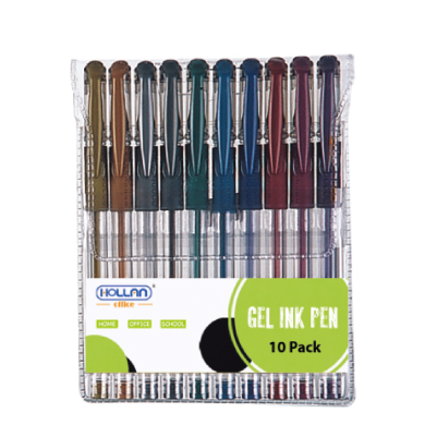 01020209 Gel Ink Pen-Metallic